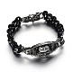 316 Stainless Steel Chain Bracelets BJEW-L519-29-1