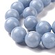 Chapelets de perles en angélite naturelle G-G840-03-12mm-7