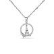 SHEGRACE Trendy Sterling Silver Pendant Necklace JN90A-1
