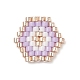 Perles de rocailles japonaises miyuki faites à la main PALLOY-MZ00019-2