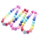DIY Candy Color Bracelet Necklace Making Kit MACR-CJC0001-12P-01-9