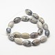 Natural Agate Oval Beads Strands G-P091-05-2