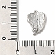 Pendentifs avec zircon cubiques à micro-pavés en laiton KK-D071-04P-3