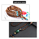 PandaHall 500 Pcs Wood Beads for Jewelry Making Supplies WOOD-PH0008-77-8