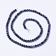 Chapelets de perles en sodalite naturelle G-F568-165-4mm-2