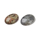 天然と合成の混合宝石用原石のカボション  半楕円形  40x30x8.5mm G-M396-01-3
