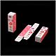 Scatole per imballaggio in carta per rossetto rettangolo CON-WH0070-01C-1