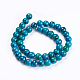 Natural Chrysocolla Beads Strands G-F647-02-A-2