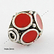 Oval Handmade Indonesia Beads IPDL-R007-11AS-2