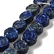 Chapelets de perles en lapis-lazuli naturel G-D475-01F-1
