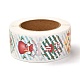 Christmas Themed Flat Round Roll Stickers DIY-B031-06-2