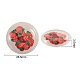 40Pcs 4 Colors PVC Plastic with Polymer Clay Cabochons KY-CJ0001-43-2