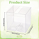 Foldable Transparent PET Box CON-WH0074-72E-2