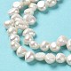 Naturali keshi perline perle fili PEAR-J007-49-4