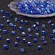 360 pièces 3 brins de perles de verre électrolytiques de style EGLA-SZ0001-25B-3