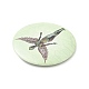 Flat Round Tinplate Safety Brooch Pin JEWB-J005-14A-P-3