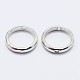 925 Sterling Silver Bead Frames STER-F036-13S-9mm-2