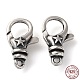 925 Thailand Sterling Silver Lobster Claw Clasps STER-D003-20AS-1