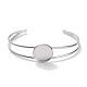 Anlaufgeschützte Fassungen für Armbänder aus Edelstahl 304&nbsp;BJEW-B090-03B-P-2