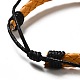 PU Imitation Leather Braided Cord Bracelets for Women BJEW-M290-01E-3