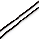 Круглый эластичные шнуры для стрейч браслет решений EW-M001-0.6mm-01B-2