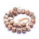 Chapelets de perles de sunstone naturelle naturelles G-G764-14-2
