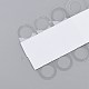 Transparente selbstklebende PVC-Aufhängelaschen X-CDIS-Z001-02A-3