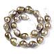 Perle baroque naturelle perles de perles de keshi PEAR-S019-02B-2