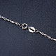 Collana con pendente in argento sterling Shegrace placcato rodio JN129E-4