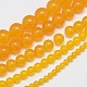 Natural & Dyed Malaysia Jade Bead Strands X-G-A146-8mm-A03-3