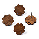 Серьги-гвоздики из орехового дерева MAK-N032-015-1