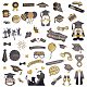 GORGECRAFT 184pcs Graduation Theme Stickers Self-Adhesive Envelope Sealing Label Decorative Stickers Set for DIY Scrapbooking Arts Crafts Graduation Party Tableware Decals Packing Decoration DIY-WH0030-83-1