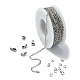 Kit de fabrication de bracelet collier chaîne diy DIY-YW0008-25-2