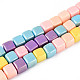 Chapelets de perle en pâte polymère manuel&nbsp;CLAY-N013-25A-05-1
