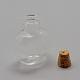 Contenitori perline bottiglia di vetro AJEW-R045-14-2