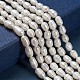 Natural Cultured Freshwater Pearl Beads Strands X-PEAR-S012-41-4