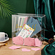 Olycraft Rectangle Acrylic Wedding Card Box CON-OC0001-58-5