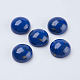 Cabochons synthétiques en lapis-lazuli G-F541-05-10mm-1