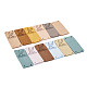 Biyun 60шт 10 цвета кожаные этикетки из микрофибры DIY-BY0001-08-2