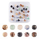 Fashewelry 100pcs 10 perles de pierres précieuses naturelles de style G-FW0001-20-1