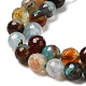 Natural Agate Bead Strands G-G882-6mm-C02-1-5