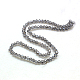 Electroplate Glass Beads Strands EGLA-F009-A-2