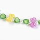 (vente de bijoux pour fêtes d'usine) ensembles de bijoux pour enfants en perles acryliques SJEW-JS00988-05-6