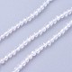 Fili di perle di topazio bianco naturale G-F619-28-2mm-1