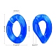 Imitación jelly acrílico anillos de enlace OACR-S036-001B-E-3