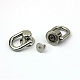 Botón de rosca con cabeza de anillo en D de aleación PURS-PW0001-547S-1
