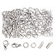Unicraftale 60Pcs 304 Stainless Steel Lobster Claw Clasps STAS-UN0026-66-1