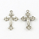 Pendentifs en 201 acier inoxydable de croix crucifix STAS-R075-15-1