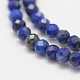 Natural Lapis Lazuli Beads Strands X-G-K182-2mm-04-3