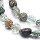 Natural Lodolite Quartz Beads Strands G-L550A-07-2